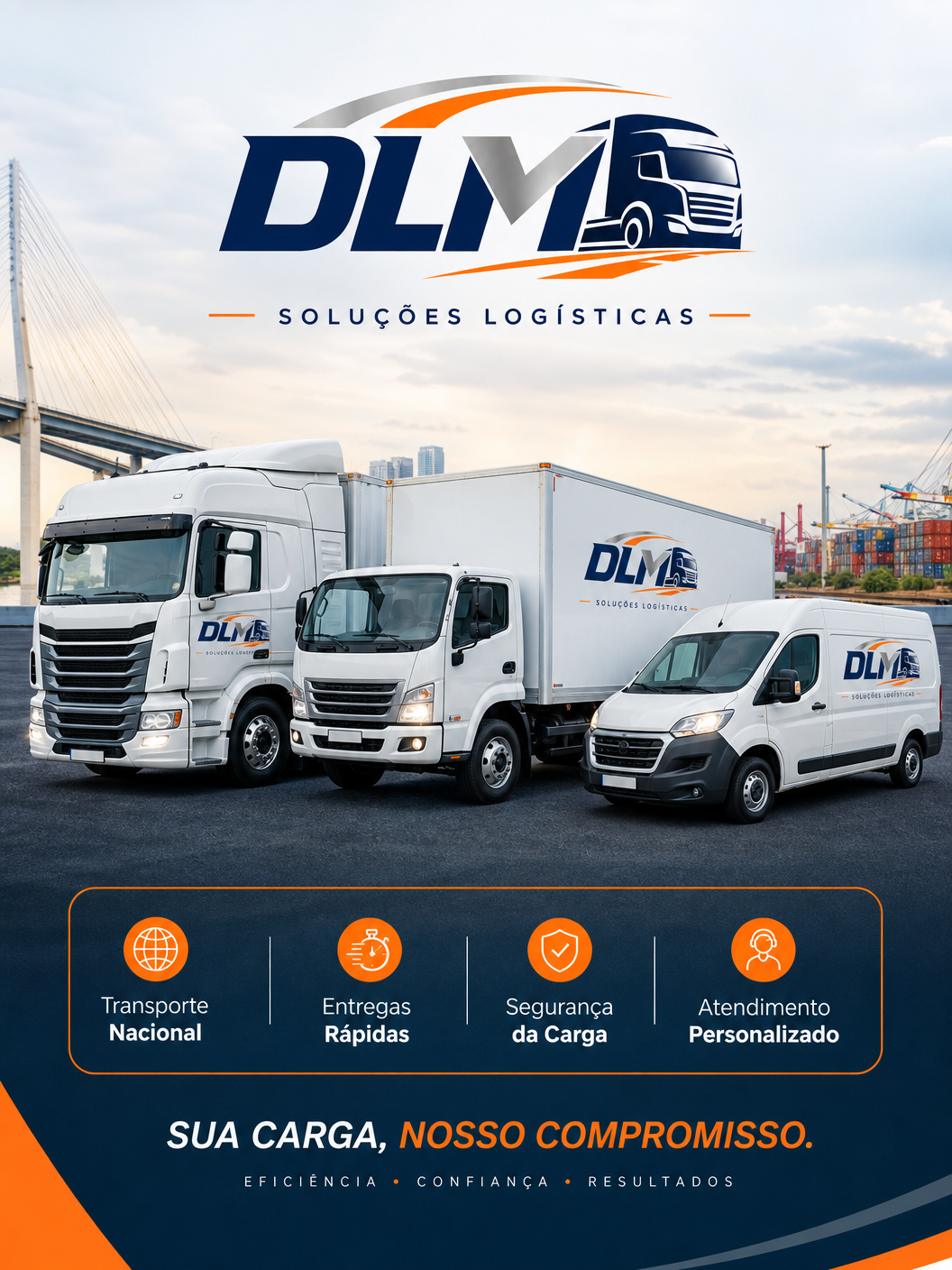 Frota DLM Soluções Logísticas - Sua carga, nosso compromisso